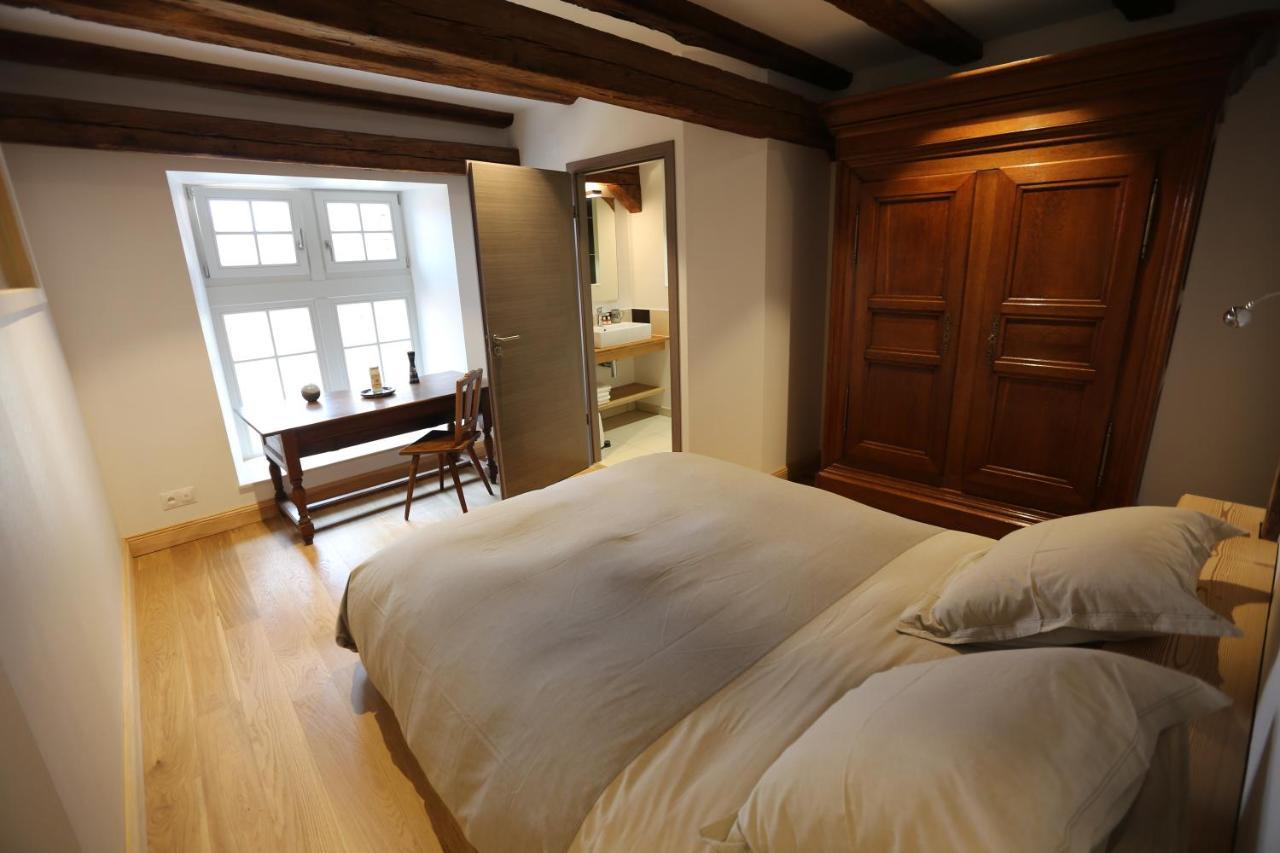 Domaine La Cour Des Nobles - Demeure, Maison Et Appartements Au Coeur De รีควีร์ ภายนอก รูปภาพ