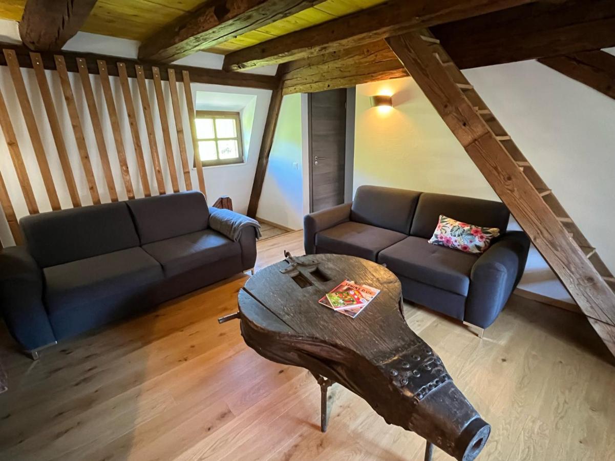 Domaine La Cour Des Nobles - Demeure, Maison Et Appartements Au Coeur De รีควีร์ ภายนอก รูปภาพ