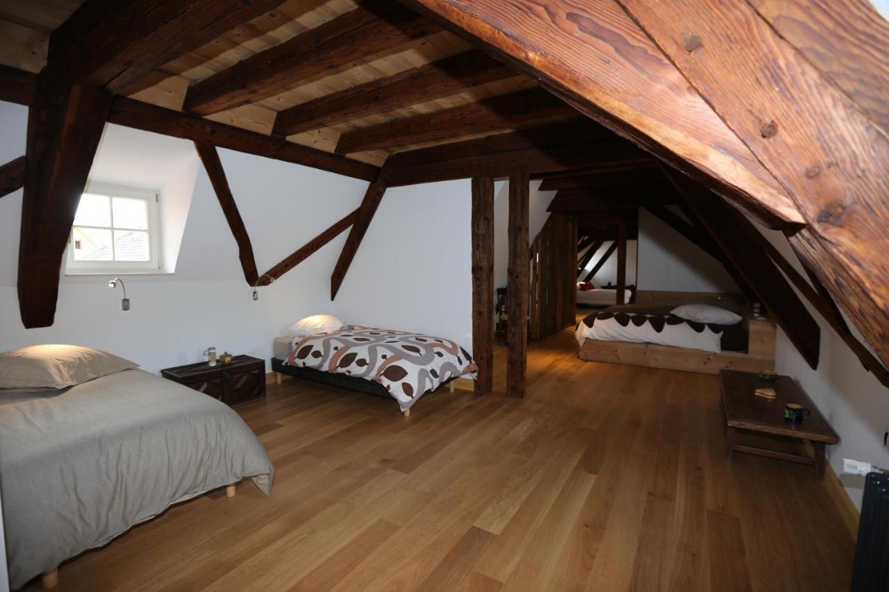 Domaine La Cour Des Nobles - Demeure, Maison Et Appartements Au Coeur De รีควีร์ ภายนอก รูปภาพ